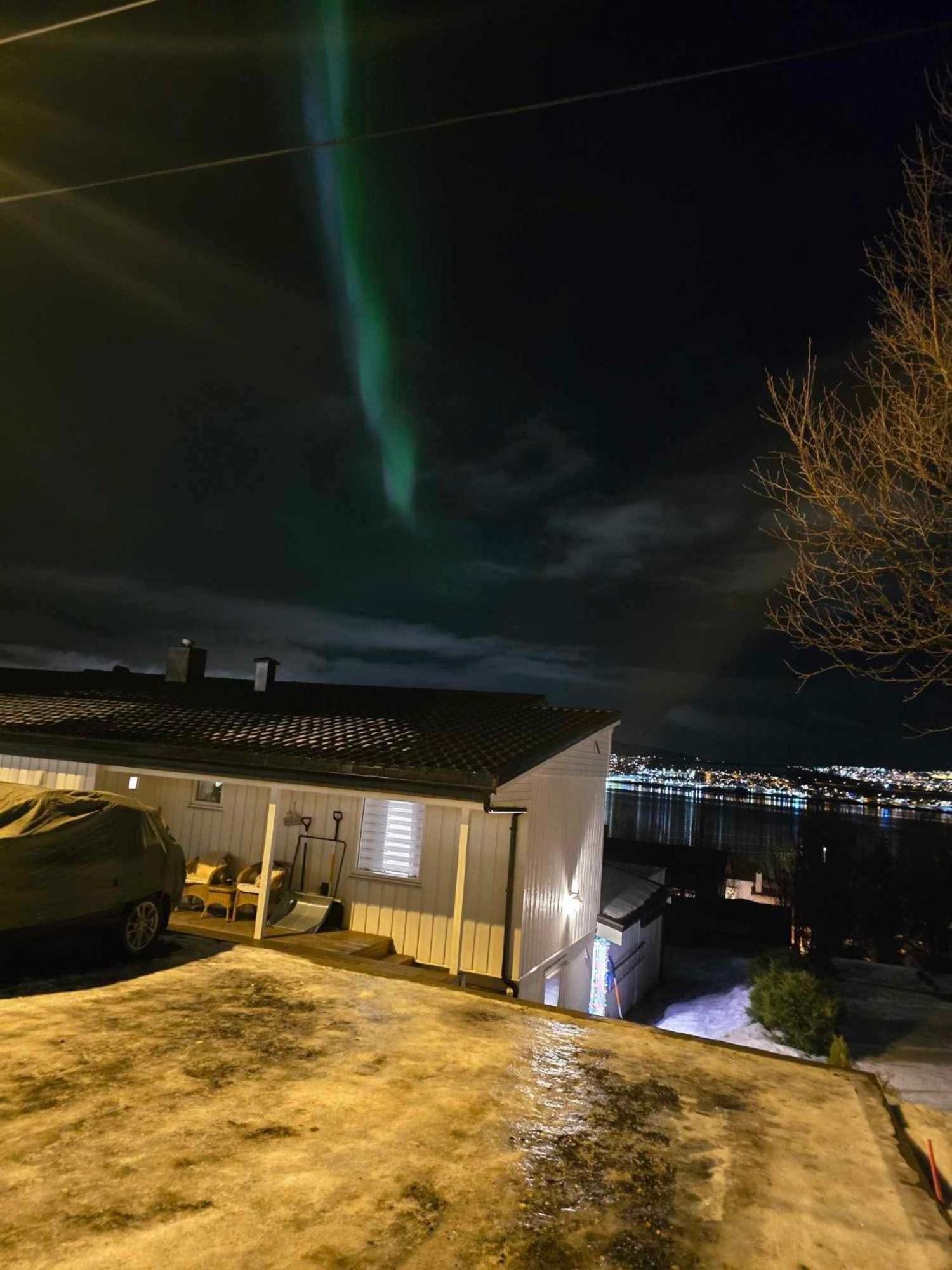 Leilighet Med Fantastisk Utsikt. Tromsø Eksteriør billede
