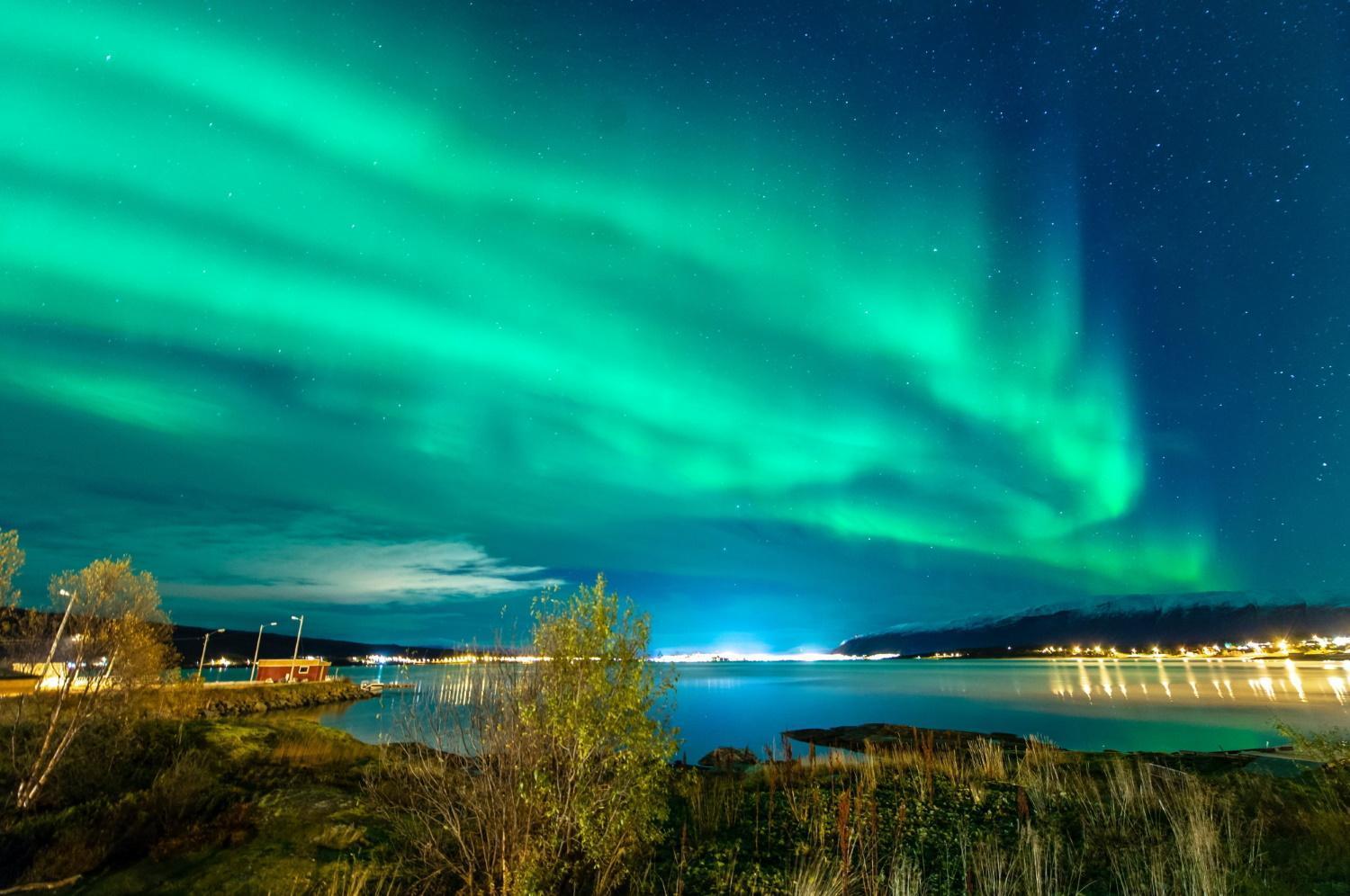 Leilighet Med Fantastisk Utsikt. Tromsø Eksteriør billede