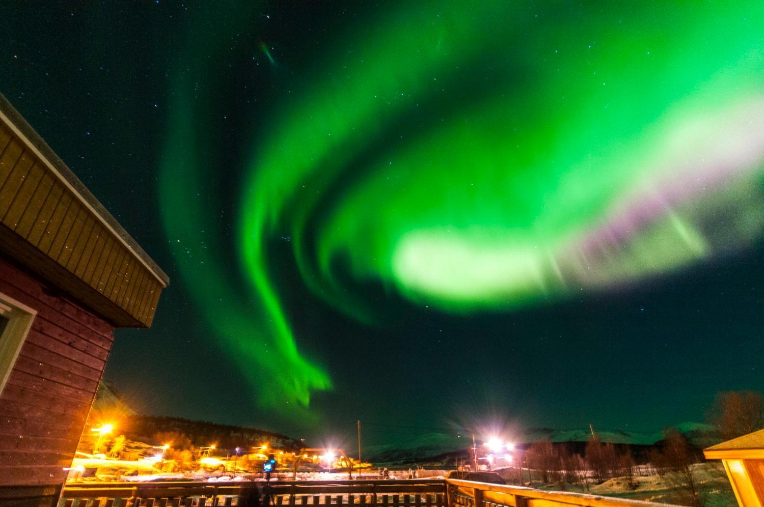 Leilighet Med Fantastisk Utsikt. Tromsø Eksteriør billede