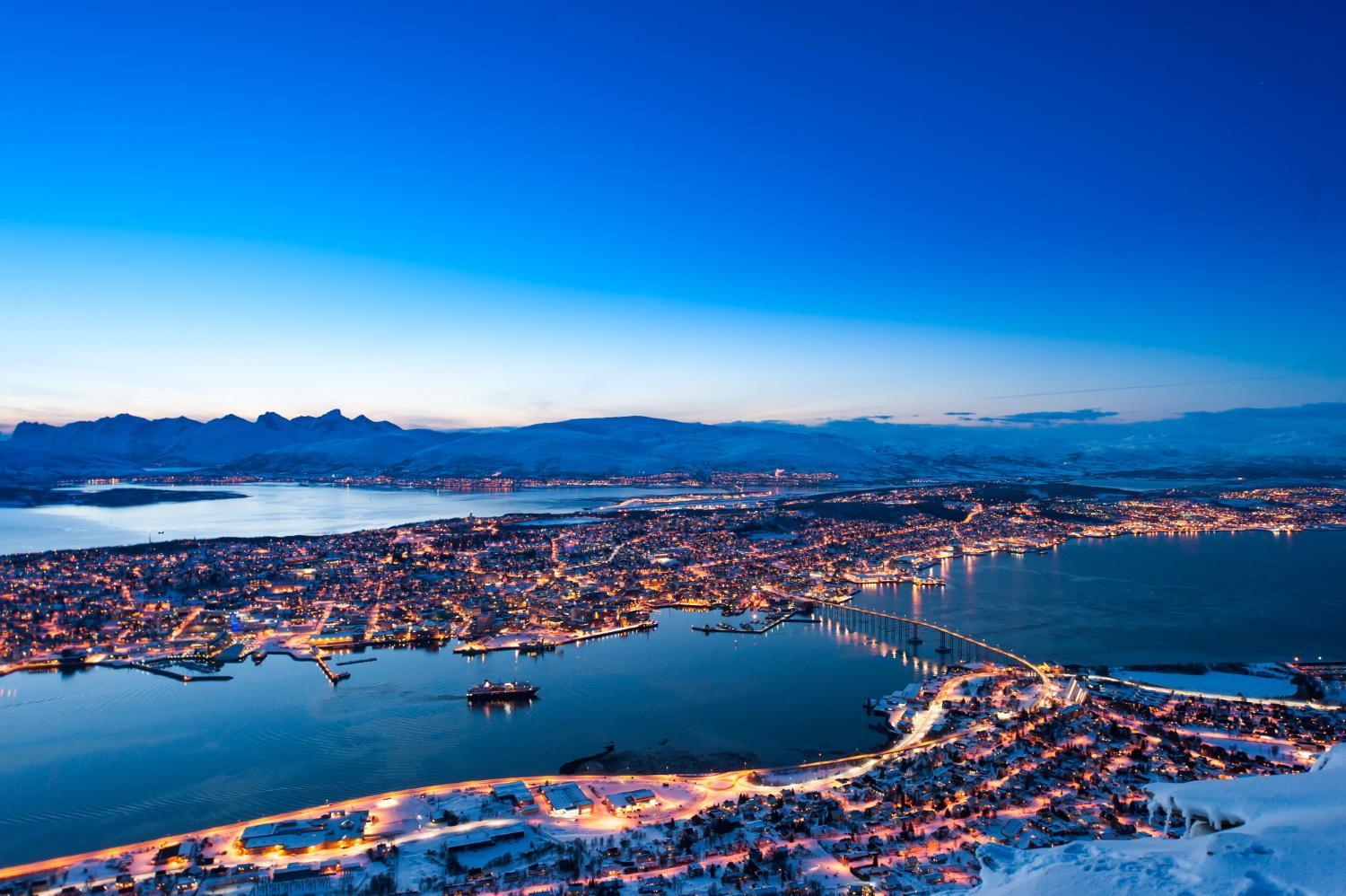 Leilighet Med Fantastisk Utsikt. Tromsø Eksteriør billede